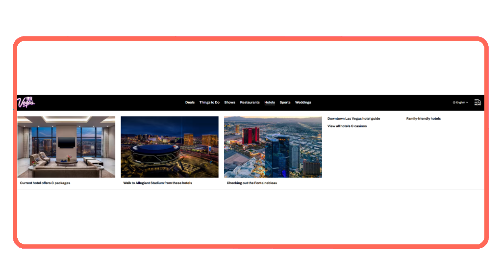 Step 1 - choose flexible travel dates for Las Vegas on a budget