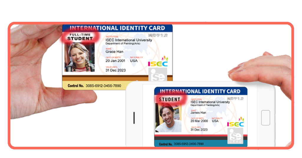 Lock in global perks with a verified international student identity card